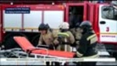 Пожарные спасли женщину из огня в Иркутске
