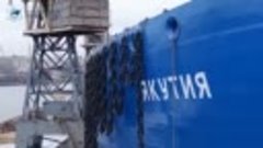 Официальное видео спуска ледокола «Якутия»