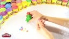 Play-Doh Russia Как слепить Новогоднюю ёлочку из пластилина...