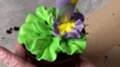 Пирожное Цветок (рецепт под видео)