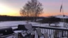 Зимнее утро в штате Пенсильвания