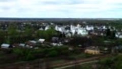 Вид с колокольни на Суздаль