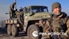  Бойцы ЛНР применяют советскую зенитку С-60 в качестве назем...