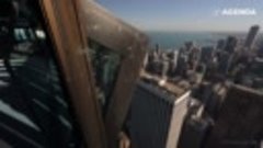 Устрашающее обзорное окно на небоскрёбе [ Agenda Video ]