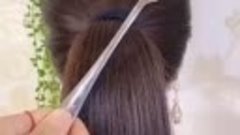 Причёска на длинные волосы