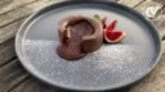 КУЛАН_ французский шоколадный десерт с жидкой начинкой
