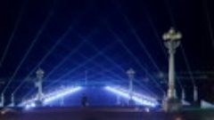 Новая подсветка на набережной Волгограда