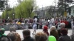 День Победы! 09.05.2012г танец РЕКРУТЫ   г.Артёмовский Сверд...