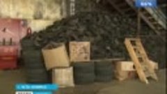 В Усть-Илимске из старых шин изготавливают резиновую плитку
