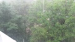 Тропический ливень в Каменске-Шахтинском 21 мая 2018 года