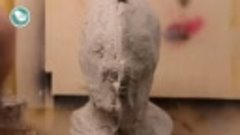 Скульптура с двумя лицами-1997917063800