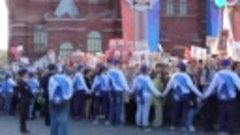 9 Мая 2018 г. 16 часть. Москва. Красная  площадь. Бессмертны...