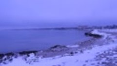 DSCN2350- Зима.  Сумерки на море...