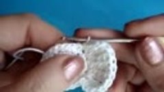 Как вязать цветок Вязание крючком Урок 24 Crochet flower pat...