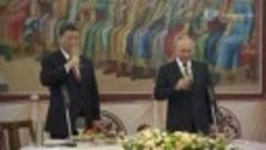 Путин поднял тост за здоровье Си Цзиньпина: государственный ...