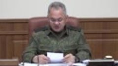 Министр обороны РФ провел совещание в Объединенной группиров...