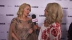 Gillian Anderson Backstage Interview- Glamour Awards 2015