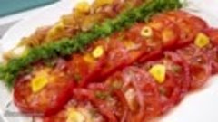 Закуска из помидоров. Перед такой вкуснятиной невозможно уст...