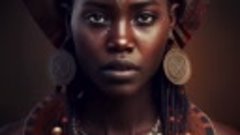 Central Africa People Generated by AI Woman africanculture_....