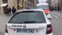 Кадры ограбления ювелирного бутика Bulgari в Париже
