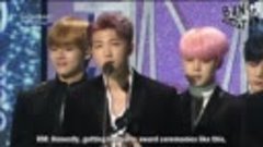 [ENG] 170222 Gaon Chart K-POP Awards - BTS Wins Best Album o...