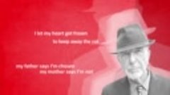 Leonard Cohen - Almost Like the Blues (Lyric Video)