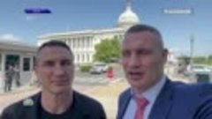 Зачем братья Кличко поехали в Вашингтон