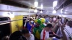 Французы в метро.