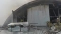 Последствия пожара в спорткомплексе «Олимпиец» (Усть-Илимск)