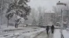 &quot;Снегопад&quot;. Алматы-2013. Айгуль Кахарман.
