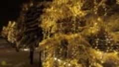 Новогодний Мариуполь 2022! Всё в снегу! Все ёлки и огни горо...