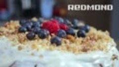 REDMOND. Самый простой рецепт торта-сметанника в мультиварке...