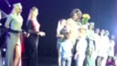 Boys on stage with Filip Kirkorove Jackie Gleasen Theater Mi...