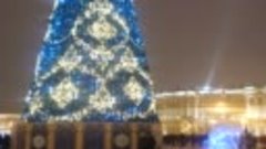 Дворцовая площадь перед Новым годом