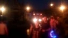 Пожар в Барнауле на улице Червонная. 12.07.2018