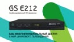 Комбинированный HD-приёмник GS E212