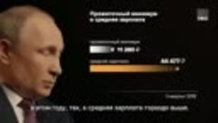Средний класс в России по Путину