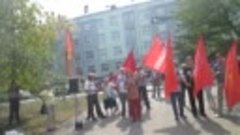 Митинг против пенсионной реформы 2 сентября Новокуйбышевск