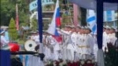 Экипажи кораблей ТОФ празднуют День России в индонезийском п...