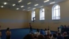 Соревнование по акробатике, Тимур. 2 часть.