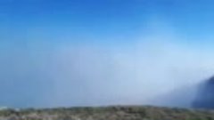 Сброс воды самолетом ИЛ 76 на пожар в Ялте. 12 августа 2018 ...