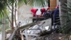 Обрушение барака в Сочи, пострадало двое человек