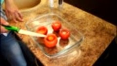 Вкусняцкий завтрак- помидоры с яйцом и сыром в духовке