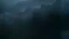 Новороссийск. Молния и сирена перед дождём и уроганом.