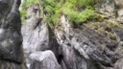 Шум горного водопада-июнь 2023г.Аршан.