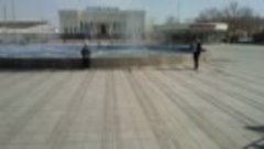фонтан напротив Ипотека банк(который находится около паспорт...