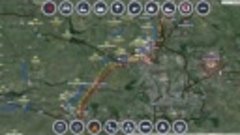 Мини обзор карты боевых действий на Юго-Востоке Украины-НОВО...