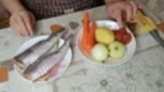 Хек Тушеный с Овощами с Томатом. Как Вкусно Приготовить Рыбу...