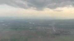 Landing in Tbilisi, Georgia | Long approach past Marneuli &amp; ...