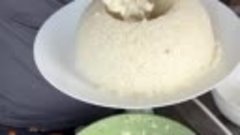 Вкусный и полезный рецепт- рис со сметанным соусом